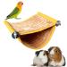 JVHLOV Bird Nest Parrot Hammock Bunk Winter Warm Bird Nest Bed Parrot Cage Sleeping Bed Hanging Hammock Snuggle Hut Parrot House Tent Toy Bird Cage Perch