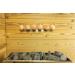 Sauna Nater Himalayan Salt Balls - Natural Air Purifier & Salt Therapy (6 Pieces with Wall Bracket) - Ideal for Saunas & Wellness - Buy Online on GoSupps.com