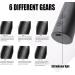 Cordless Electric Callus Remover for Feet with Nail File Sander 2 in 1 Rechargeable Foot File Grinder for Dead Skin Crack Dry Calluses with Sandpaper Disk 6 Speed Adjustable Black - Buy Online on GoSupps.com