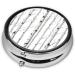 Birch Tree Printed Mini Round Pill Box - 3 Compartment Portable Pill Organizer for Travel Home & Office - Buy Online on GoSupps.com