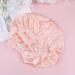 LEORX Satin Sleep Cap - Lace Decor Soft Silk Night Bonnet for Women (Pink) - Buy Online on GoSupps.com