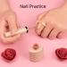 ATOMUS 100pcs Nail Polish Gel Display Chart with Ring - Manicure Tip Set for Nail Art Color Swatches - Nail Tips Presentation Tool - Buy Online on GoSupps.com