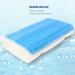 Syrisora Cooling Gel Pillow Mat Soft Cushion Flexible and Foldable for Summer Ideal for Home and Beauty Salons - Buy Online on GoSupps.com