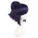 MapofBeauty 12/30cm Short Straight Women's Braid Wig - Stylish Blue/Black Red Hair for International Shipping - Buy Online on GoSupps.com