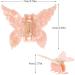 Butterfly Hair Clips 4 Pack Claw Clips for Thick Hair Hair Clips for Women Girls (Pink/Orange/ Green/Purple) - Buy Online on GoSupps.com