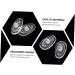 40 Pairs Silicone Eyeglass Nose Pads - Clear Glasses Nose Guards & Cushions for Comfort | International Shipping - Buy Online on GoSupps.com