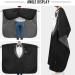 Visesunny Tuxedo Barber Cape with Bow Tie Anti-Static Water-Resistant Hair Cutting & Shaving Bib for Professionals | Adjustable Snap Closure | International Shipping - Buy Online on GoSupps.com