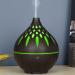 Shop Desk Humidifier & Essential Oil Diffuser - 160ml Wood Grain Aromatherapy Cool Mist with 7 Color Lights - Perfect for Home Use (Dark - Buy Online on GoSupps.com