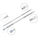 Einfac Pore Cleansers - Blackhead Remover - Acne Pimple Comedone Extractor - Whitehead Removal Tool Kit Set of 6Pcs for Men Women Facial Care Skin Protect with Black Case Package - Buy Online on GoSupps.com