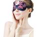Shop Japanese Mount Fuji Cherry Blossom Sleep Eye Mask - Adjustable Light Blocking Blindfold for Men & Women - Buy Online on GoSupps.com