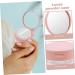 Outanaya 2pcs Portable Powder Box Blusher Powder Jar Face Powder Jar Foundation Powder Jar Kit Black Plastic - Buy Online on GoSupps.com