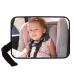 Baby Backseat Mirror for Car Adjustable length Facing Car Seat Strapped on Back Seat Headrest Well - Designed for Baby Safety - Secure and Shatterproof