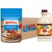 Pancake Maple Syrup Bundle Krusteaz Buttermilk Complete Pancake Mix 4.53kg With Signature Canadian Maple Syrup 1L Grade A Amber Boxed Treatz