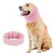 Pattepoint Die Muffs Noise Protection Little Dog Earn Die for Comfort Small Dog Earmuffs hooded sweaters for dogs cats dogs neck and ears Warmer Dogs Hoodie Anxiety Snood -Rosa L Rosa Large