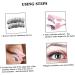 Balacoo 3pcs Magnetic Eyelash Curler & Applicator - Professional Stainless Steel Makeup Tools for Perfect False Lashes - Buy Online on GoSupps.com