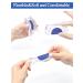 INSFENI Gel Heel Pads - Heel Cups for Women's Shoes - Relief for Heel Pain, Bone Spurs, Plantar Fasciitis - Blue (Large) - Buy Online on GoSupps.com
