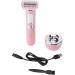 ZJchao Women Electric Trimmer - 3 Cutter Heads USB Fast Charging Waterproof Hair Groomer for Home & Travel - Buy Online on GoSupps.com