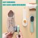 2 in 1 Multifunction Cleaning Brush Cleaning Brush with Soap Dispenser for Shoes Cleaning with Encrypted Soft Hair Ergonomic Non-Slip Handle Press Out Liquid Laundry Brush (D 1PCS) D 1PCS - Buy Online on GoSupps.com