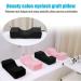 Toymay Comfortable Memory Foam Eyelash Extension Neck Pillow - Support for Beauty Salon Lash Grafting - Removable Black Velvet Cover - Buy Online on GoSupps.com