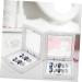 WOFASHPURET Acrylic Nail Tips Display Organizer Jewelry Display Stand 7x7cm White - Buy Online on GoSupps.com