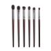 6 Piece Makeup eye Shadow Brush Hair Tool Soft Makeup Cone Makeup Brush Diffusion kit(Color:D)