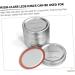 INOOMP 150 Pcs Mason Jar Lids Coffee Things Jars with Lids Mason Jar Supplies Mason Canning Lids Coffee Supplies Disc Lids Glass Bottle Canning Jar Lids Metal Lid Tinplate Seal - Buy Online on GoSupps.com