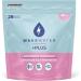 WakeWater Plus Energy Powder | Raspberry Lemonade | Vitamins and Electrolytes | Natural Green Tea Caffeine | No Sugar or Artificial Sweetener |140g (28 servings) - Buy Online on GoSupps.com