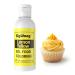Gel Food Coloring - 80ml Lemon Yellow Gel Based Food Dye Vibrant Tasteless Concentrated Food Coloring for Cake Cookie Decorating Easter Egg Icing Fondant Baking Macaron - 2.71 Fl.Oz Bottles (Christmas)