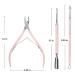 Makartt Cuticle Trimmer and Pusher Set - Professional Stainless Steel Pedicure and Manicure Tools 3pcs - Buy Online on GoSupps.com