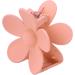 Flower Shape Hair Claw Clips Good Decoration Effect Lightweight Matte Surface Hair Catch Clip Non Slip Alloy Spring for Women Girls Headwear(Meat meal) - Buy Online on GoSupps.com