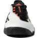 adidas Men's Barricade 12 Racquetball Shoe - White/Core Black/Solar Red (Size 8) - Buy Online on GoSupps.com