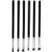 FRCOLOR 24 Pieces Flat Eyebrow Brush Eyelash Brush Flat Thin Eyeliner Brush Cosmetic Brush Flat Concealer Brush Eyebrow Makeup Brush Wooden Handle Flat Tool Travel - Buy Online on GoSupps.com