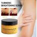 Turmeric Brightening Scrub Turmeric Body Scrub for Lightening Turmeric Dark Spot Remover Body Scrub Smooth Skin - Buy Online on GoSupps.com