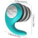 Ear Plugs Sleep | Waterproof Sleep Earplugs - Three Layers of Mute Waterproof Silicone Reusable Hearing Protection with Box for Noise Sensitivity Cyan Blue - Buy Online on GoSupps.com