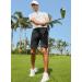 Buy Elegancity Men's Golf Shorts - Casual Chino Pants with Belt S-XXL Grey | Summer Comfort - Buy Online on GoSupps.com
