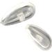 NicelyFit Clear Screw-in Type Nose Pads for Oakley Eyewear Glass Frames Fuller Tincup Conductor Wingfold etc. 2 Pairs - Buy Online on GoSupps.com