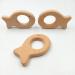 2pcs Natural Wooden Fish Pendant - Handmade Necklace/Bracelet - Beech Wood Animal Shape - Buy Online on GoSupps.com
