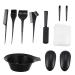 Ipetboom Hair Color Set Tinting Kit Hair Salon Dye Color Hair Teasing Comb Hair Coloring Brush Household Tools Hair Dying Kit Hair Dye Hair Coloring Kit Mix Pp Hairdressing Tool