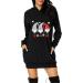 Women's Christmas Hoodie Skirt Costume | Cartoon Party Clothes & Long-Sleeve Blouse - Shop Now! - Buy Online on GoSupps.com