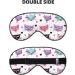 Cartoon Cat Print Soft Eye Mask for Sleep | Comfortable Sleep Mask for Travel Perfect for Men & Women - Buy Online on GoSupps.com