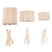 Waxing wood spatula wooden spatula wax spatula wooden spatula for hair removal 200stk wooden spatula hair removal spatula wood wooding waxing sticks spatula for hair removal small wax spatula 3 styles