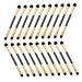 Beatifufu 20pcs Double Ended Eyeshadow Brush Eye Shadow Brush for Makeup Eyeshadow Makeup Brush Make up Eyeshadow Brush Eyeshadow Brush for Women Eye Shadow Makeup Brush Eye Makeup Tool