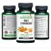 Siberian Sea Buckthorn Oil Capsules | 200 Gluten-Free Softgels | Premium Omega 7 from Wild-Harvested Berries | Non-GMO & Cold-Pressed - Buy Online on GoSupps.com