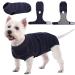 Kuoser Dogebody after op dog body after castration male dog body after op bitch breathable body dog katzenbody after op anti-wundle suit dog e-neck band Alternative after dog body operation s royal blue