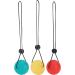Verdant Touch Hand-Handjahr-Ball Set | Stress Relief & Rehabilitation | 3-Part Grip Ball for Hand Wrist & Joint Strength Training | Massage Balls in Yellow Red & Green - Buy Online on GoSupps.com