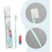 Disposable Toothbrush with Toothpaste - Individually Packaged Perfect for Hotels Travel and Camping (Pack of 50) - Buy Online on GoSupps.com