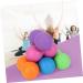 Gleavi 6 STK Yoga Ball Set - Self-Massage Peanut Roll & Fascia Ball for Fitness - Violet Lacrosse Massage Balls (12.1x6.1CM) - International Shipping Available - Buy Online on GoSupps.com