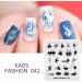 Buy Chinese Style Geometry Ballet Swan Nail Art Stencils - Manicure Design Templates for Perfect Prints - Buy Online on GoSupps.com