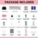 TwoWin Professional Eyelash Extension Training Kit for Beginners - Includes Glue, Tweezers, Tape - Natural Makeup Practice Accessories - Buy Online on GoSupps.com