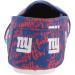 FOCO New York Giants Women's NFL Canvas Slip On Shoes - Size Large (9-10) - Buy Online on GoSupps.com